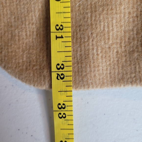 Barrister Sport Coat Mens Tan 100% Camel Hair Wood Buttons Blazer Jacket Vintage - Picture 11 of 16